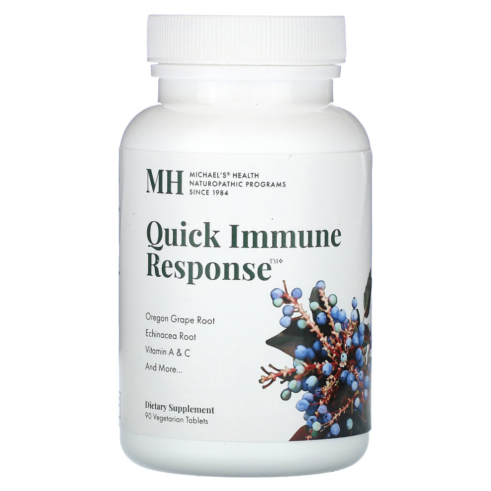 Michael's Naturopathic , Quick Immune Response, 90 Vegetarian Tablets