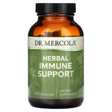 Dr. Mercola, Kräuter-Immununterstützung, 90 Kapseln