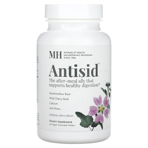 Michael's Naturopathic, Antisid, Kirsche, 60 Vegane Kautabletten