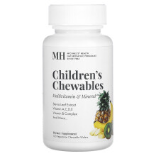 Michael's Naturopathic, Kinder-Kaubare, Multivitamin & Mineral, 120 Vegetarische Kautabletten