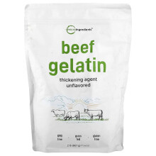 Poudre de Gélatine de Bœuf, Non Aromatisée