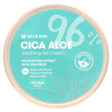 Mizon, Cica Aloès, Crème Gel Apaisante, 10.58 oz (300 g)