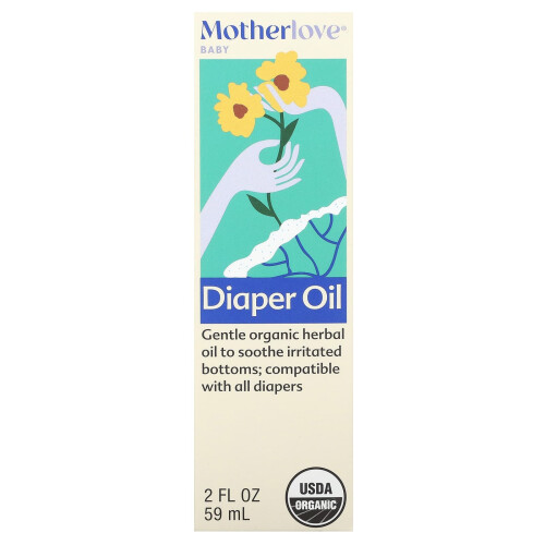 Motherlove, Windelöl, 2 fl oz (59 ml)