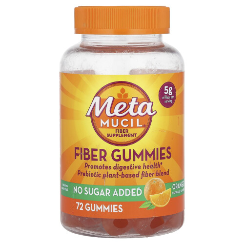 Metamucil, Faser-Gummis, Orange, 72 Gummis