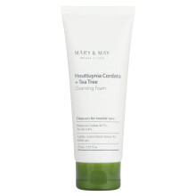 Houttuynie Cordata + Tea Tree Cleansing Foam Mary & May, 5,07 fl oz (150 ml)