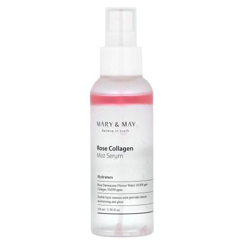 Mary & May, Ρόζα Κολάτζεν Μυστήριο Σερουμ, 3.38 fl oz (100 ml)