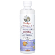 MaryRuth's, Multivitamine Prénatale et Postnatale, Orange Vanille, 15,22 fl oz (450 ml)