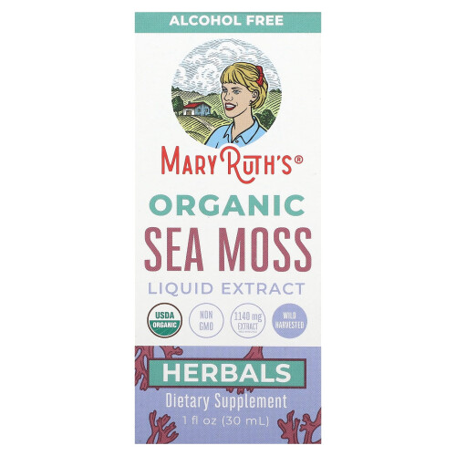 MaryRuth's, Extrait Liquide de Mousse d'Irlande Bio, Sans Alcool, 1 fl oz (30 ml)