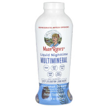 MaryRuth's, Flüssiges Nacht Multimineral, Kokosnuss-Traum, 15,22 fl oz (450 ml)
