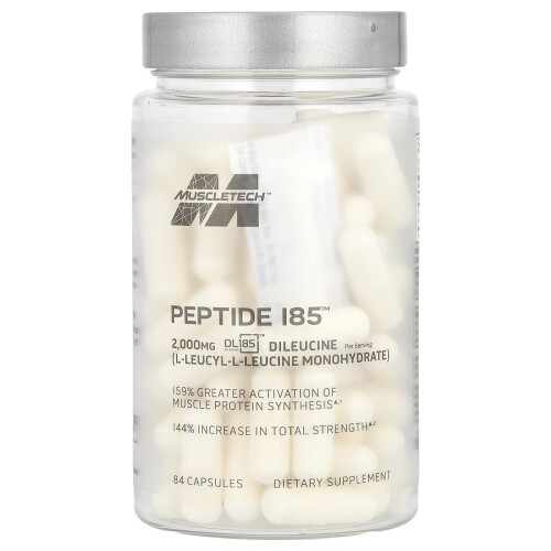 Muscletech MuscleTech, Peptide 185, 2,000 mg, 84 Capsules (666 mg per Capsule)