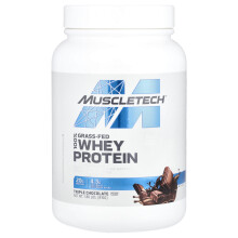 MuscleTech, Protéine de Lactosérum 100 % Nourri à l'Herbe, Triple Chocolat, 1,8 lb (816 g)
