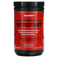MuscleMeds, Nitrotest, Androgener Pre-Workout-Verstärker, Wassermelone, 16,51 Unzen (468 g)