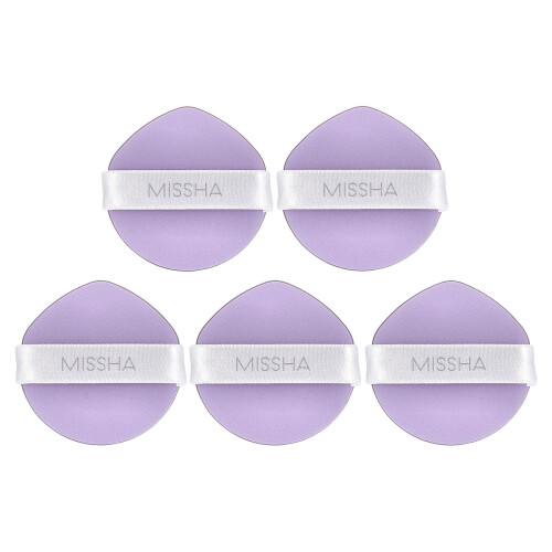 Missha, Glow-Layering-Fit-Puff, 5 Stücke