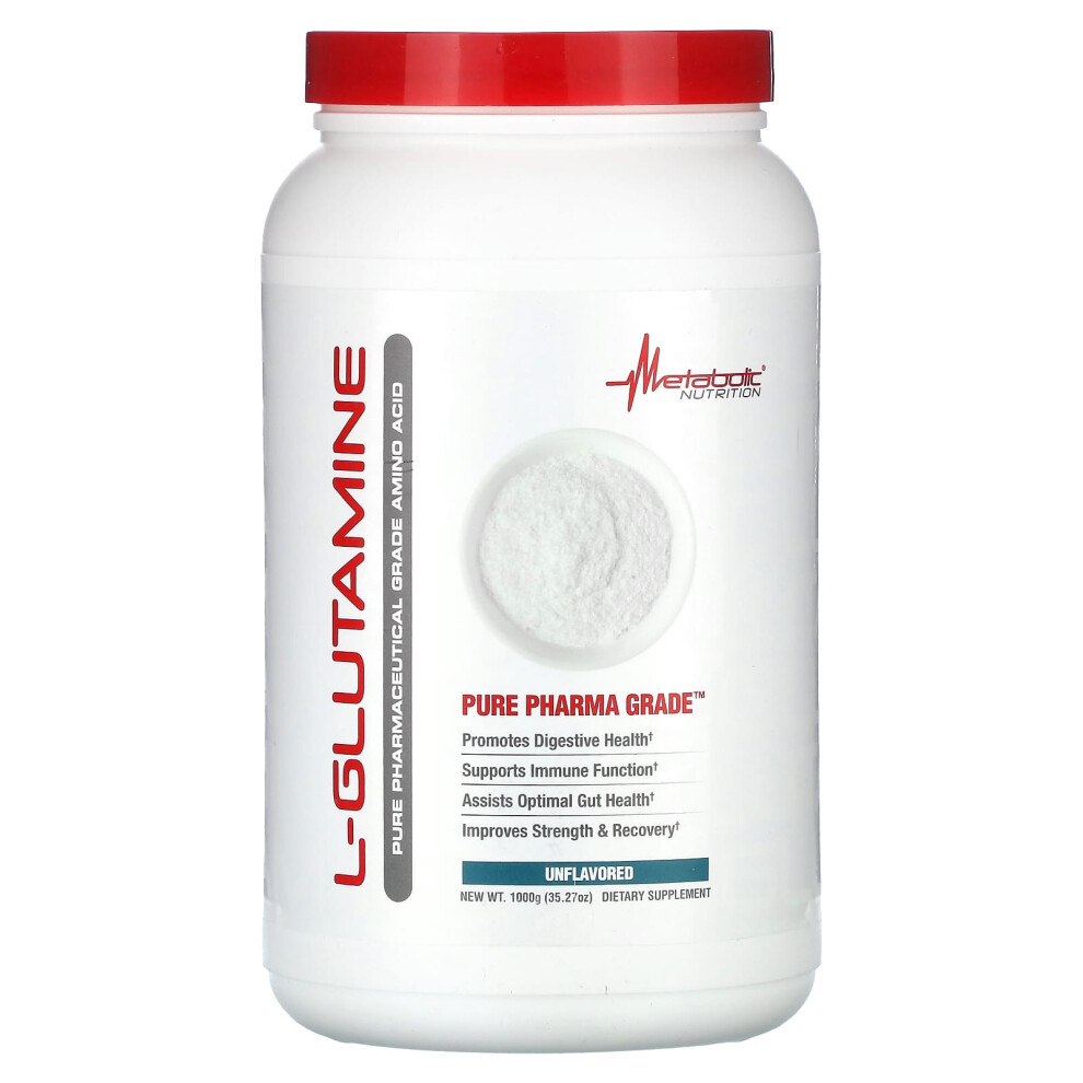 Metabolic Nutrition , L-Glutamine, Unflavored, 35.27 Oz (1,000 G)