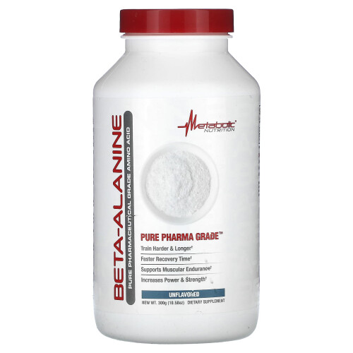 Metabolic Nutrition, Beta-Alanin, Geschmacksneutral, 10,58 oz (300 g)