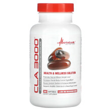 Metabolic Nutrition, CLA 3000, 3.000 mg, 90 Softgels (1.000 mg pro Softgel)