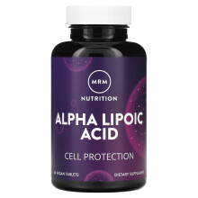 MRM Nutrition, Alpha-Liponsäure, 60 vegane Tabletten