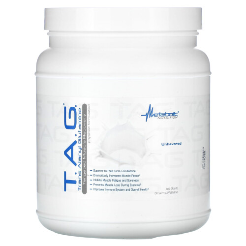 Metabolic Nutrition, T.A.G., Unflavored, 400 g