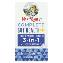 MaryRuth's, Komplette Darmgesundheit, 3-in-1, 60 Kapseln