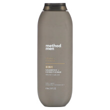 Method Men 2-in-1 Shampoo en Conditioner, Cedar en Cypress, Parabeen en Ftalaten Vrij, 414 ml, 1 Ct