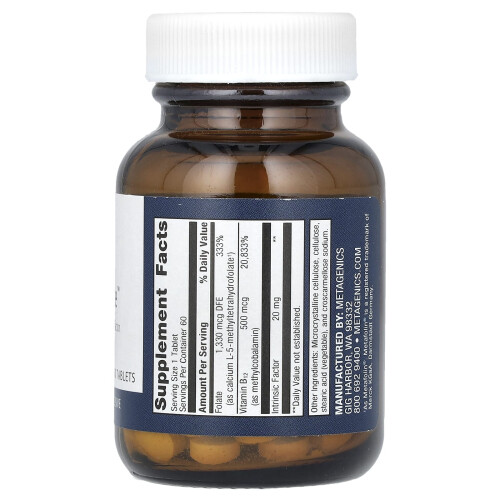 Metagenics, Intrinsi B12-Folat, 60 Tabletten 2