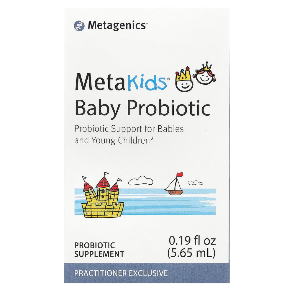 Metagenics , Metakids, Baby Probiotic, 0.19 Fl Oz (5.65 Ml)