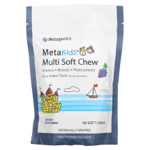 Metagenics, MetaKids, Multi Soft Chew, Saftige Traube, 60 Soft Chews