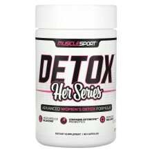 MuscleSport, Détox, Série Her, 90 Capsules