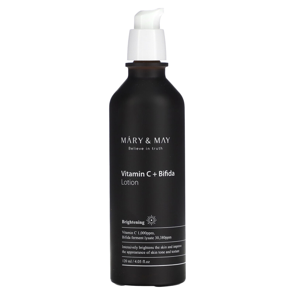Mary & May , Vitamin C + Bifida, Lotion, 4.05 Fl Oz (120 Ml)