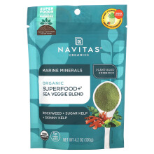 Navitas Organics, Marine Mineralien, Bio-Superfood+ Meeresgemüse-Mischung, 4,2 oz (120 g)