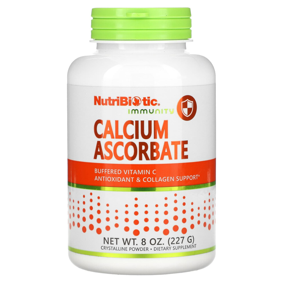 Nutribiotic , Immunity, Calcium Ascorbate, 8 Oz (227 G)