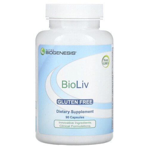 Nutra BioGenesis, BioLiv, 90 Kapseln