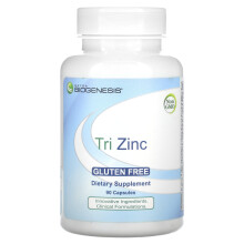 Nutra BioGenesis, Tri-Zink, 90 Kapseln