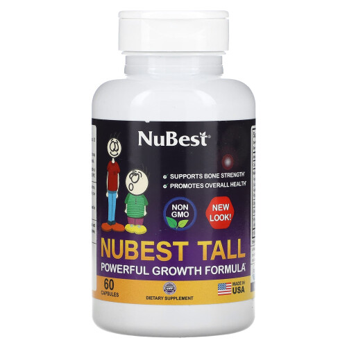 NuBest, Tall, Formule de Croissance Puissante, 60 Capsules
