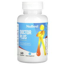NuBest, Doctor Plus, Zimt, 60 Kapseln