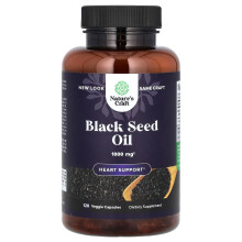 Nature's Craft, Schwarzkümmelöl, 1.000 mg, 120 Vegetarische Kapseln (500 mg pro Kapsel)