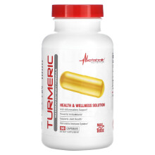 Metabolic Nutrition, Kurkuma, 90 Kapseln