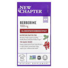 New Chapter, Berberin, 1.000 mg, 60 vegane Tabletten (500 mg pro Tablette)