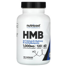 Nutricost, Performance, HMB, 120 Gélules