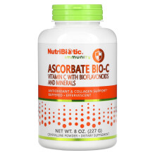 NutriBiotic, Immunität, Ascorbat Bio-C, Vitamin C mit Bioflavonoiden und Mineralien, 8 Unzen (227 g)