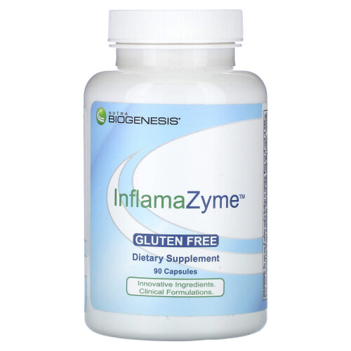 Nutra BioGenesis, InflamaZyme, 90 Gélules