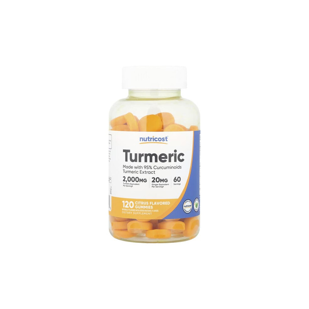Nutricost Turmeric Gummies, Citrus