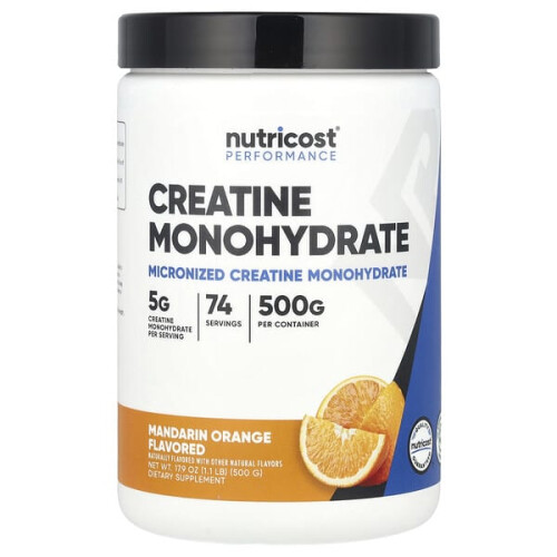 Performance, Créatine Monohydratée, Orange Mandarine
