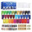 MojiDecor 32 Χρώματα Σετ Tie Dye, Μόνιμο Χρώμα Υφασμάτων για Παιδιά και Ενήλικες 1