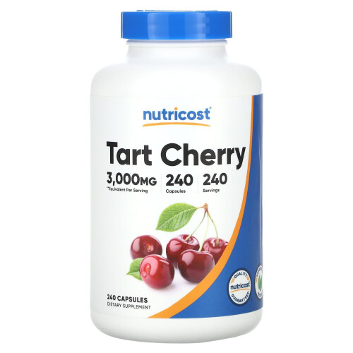 Nutricost, Sauerkirsche, 3.000 mg, 240 Kapseln