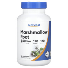 Nutricost, Eibischwurzel, 5.000 mg, 120 Kapseln