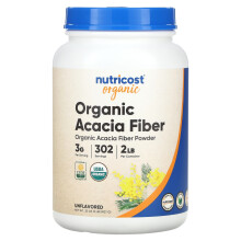 Nutricost, Bio-Akazienfaser-Pulver, Ungeschmackt, 32 oz (907 g)