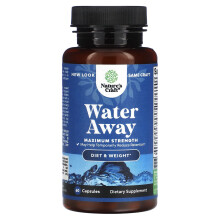 Nature's Craft, Water Away, Puissance Maximale, 60 Capsules
