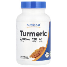 Nutricost, Kurkuma, 2.300 mg, 120 Kapseln (766 mg pro Kapsel)