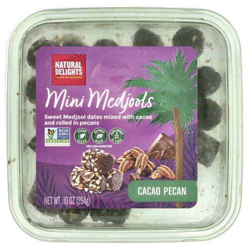 Mini Medjool Datteln, Kakao-Pekannuss